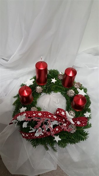 Vánoční a adventní výzdoba a dekorace, Květinářství Mirka Třebíč